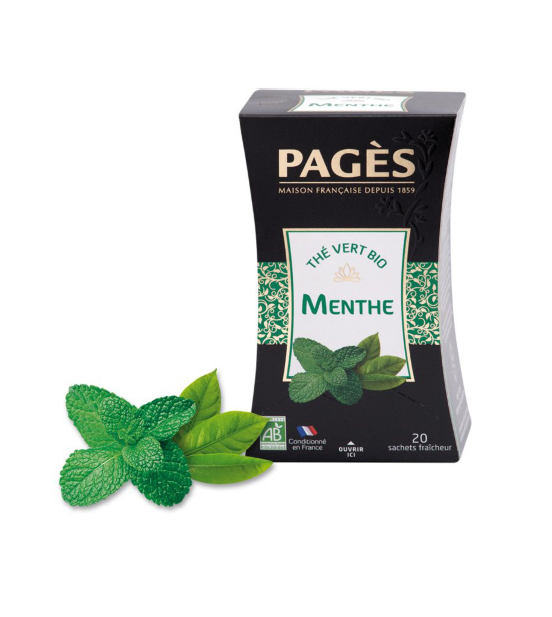 Thé vert Bio Menthe